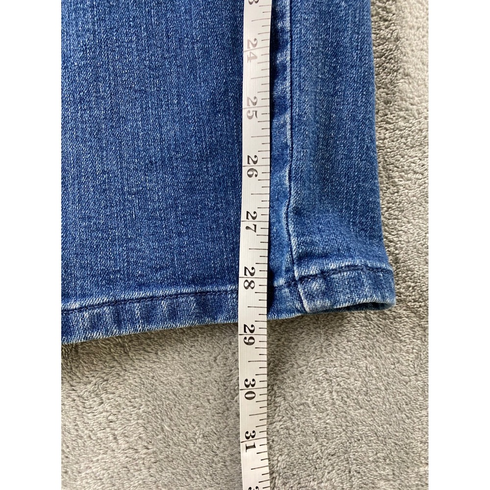 Gloria Vanderbilt Amanda Jeans Womens 16S Blue High Rise Tapered Straight Leg - Picture 12 of 15